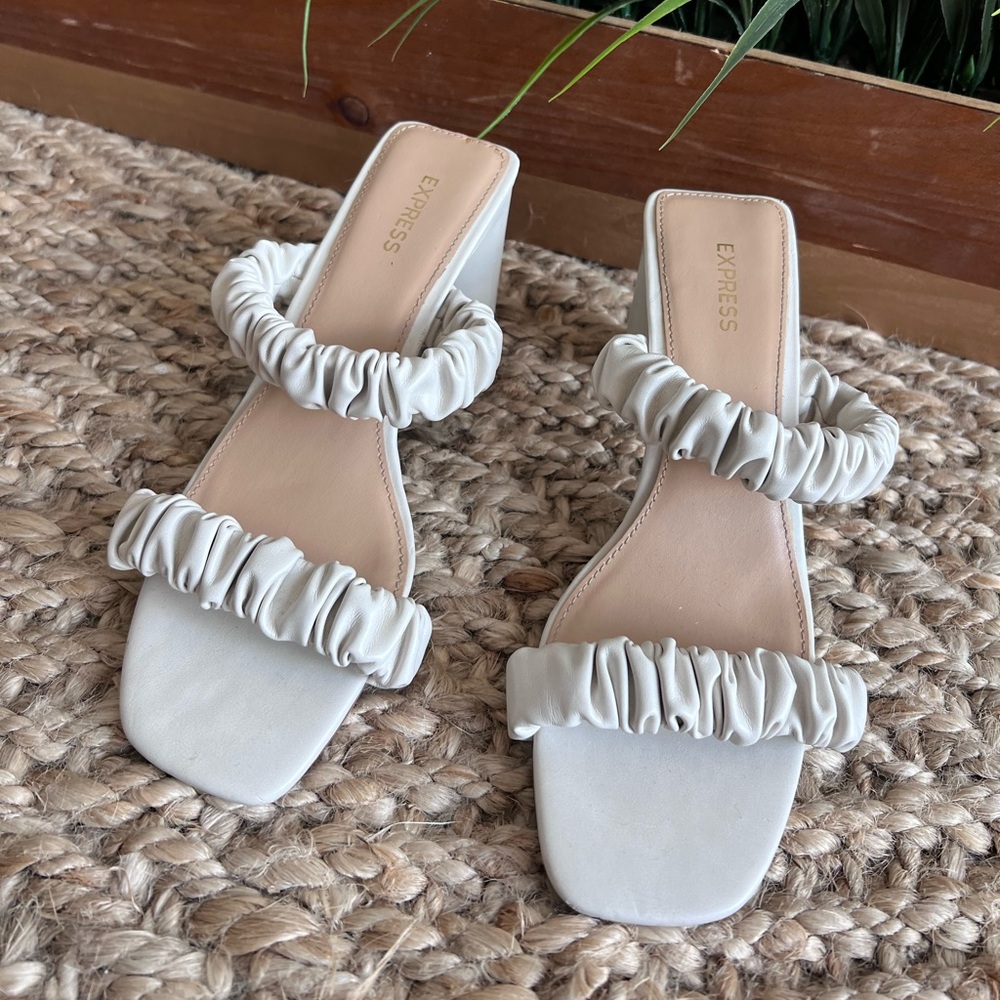 Express nude heels